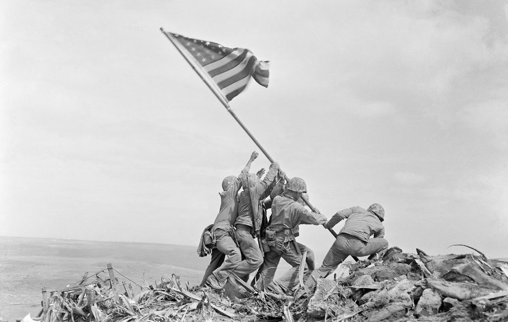 Hissada de bandera Iwo Jima