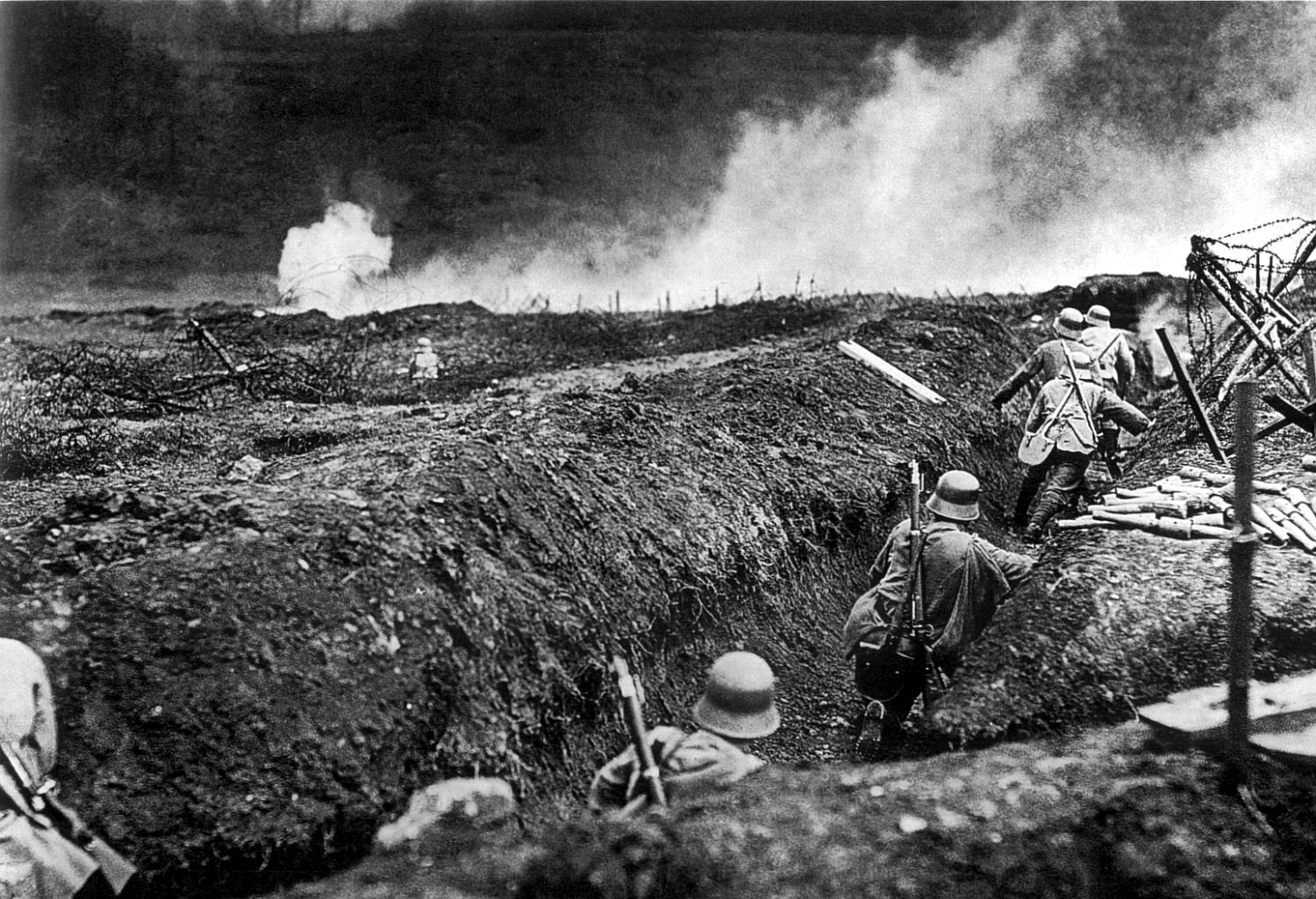 Trinxeres Primera Guerra Mundial