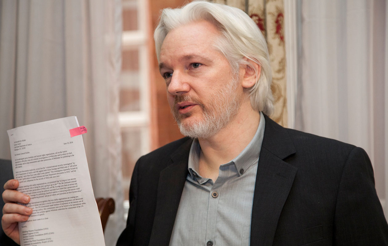 Julian Assange 2014