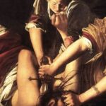 Detall de l'obra 'Judit decapitant Holofernes', d'Artemisia Gentileschi (Web Gallery of Art/Wikicommons)
