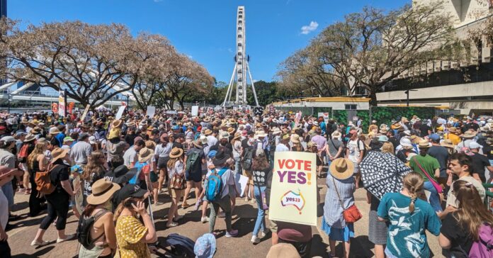 Unes 20.000 persones van assistir a la manifestació en favor del Sí a Brisbane (Panthus/ Wikicommons)