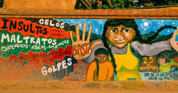 Mural contra la violència masclista a Argentina. (Francoise Gaujour / Flickr)