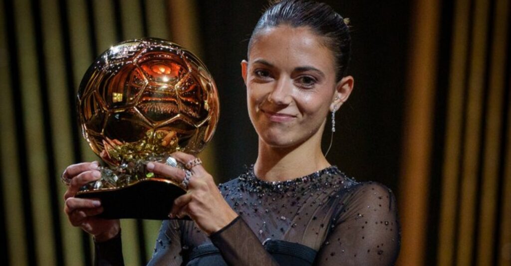 Aitana Bonmatí ha estat reconeguda amb la Pilota d'Or 2023 (FC Barcelona Femení)