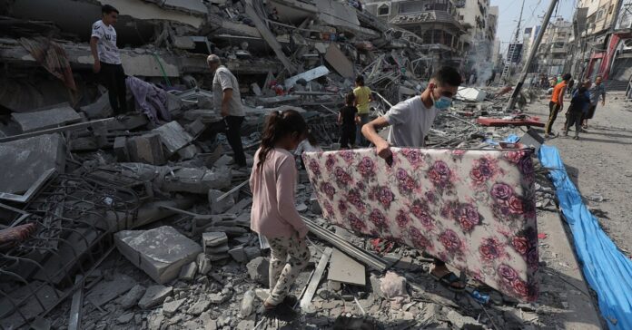 Els danys i les baixes a la Franja de Gaza han estat innombrables des de l'inici del conflicte (WAFA Flickr)