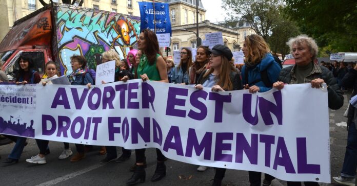 Manifestació a França pel dret a l'avortament (Jeanne Menjoulet/Flickr)