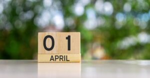 L’April’s Fools’ Day és una mena de dia de Sants Innocents