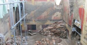 La zona de Regio IX on s'han trobat els frescos (Pompeii Sites)