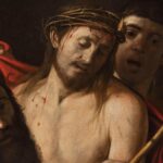 Detall de l'obra Ecce Homo, de Caravaggio (Museu del Prado)