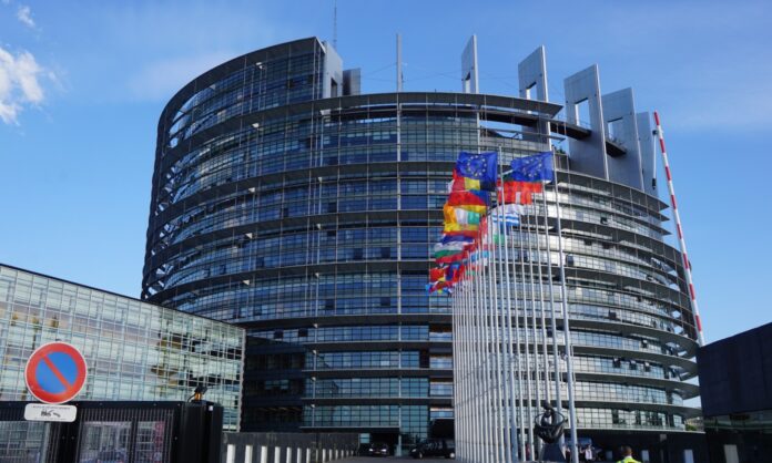 La seu del Parlament europeu a Brussel·les (Pxhere.com)