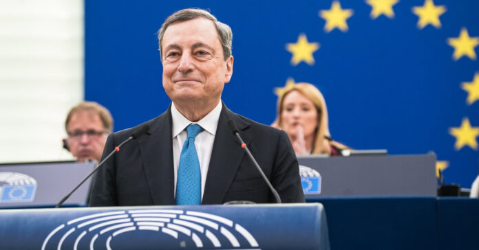 Mario Draghi, exprimer ministre italià i expresident del BCE (European Parliament/Flickr)