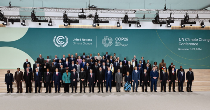 Representants polítics a la cerimònia d'obertura de la COP29 celebrada a Bakú / Presidència d'Azerbaidjan