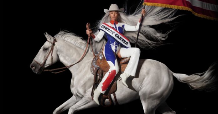 Portada de Cowboy Carter, el disc amb què Beyoncé ha guanyat els tres Grammy