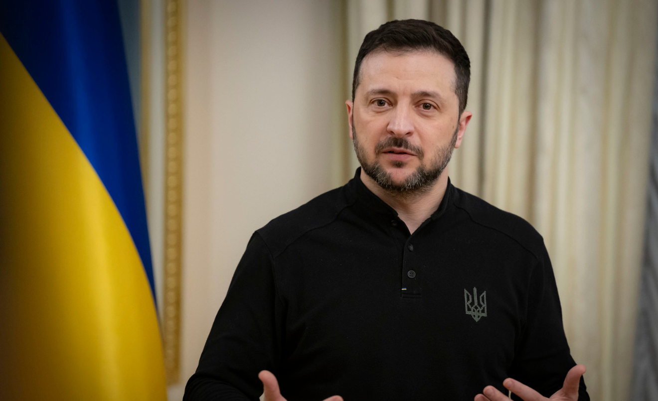Abans de ser president, Zelenski es dedicava professionalment al món de l’entreteniment televisiu. (Office of the President – Ukraine)