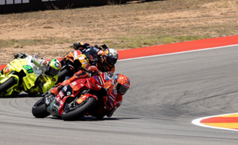 Marc Márquez durant el Gran Premi de motociclisme d’Aragó 2025. (Team EG00-Wikimedia Commons)