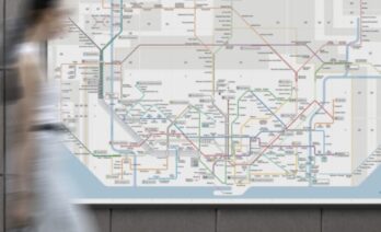 El plànol de les línies del metro (Ajuntament de Barcelona)