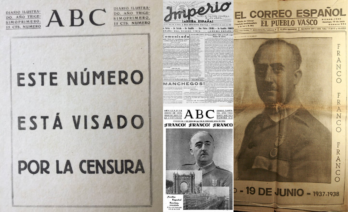Recull de portades de l'ABC, El Correo Español i  Imperio (Junior Report)