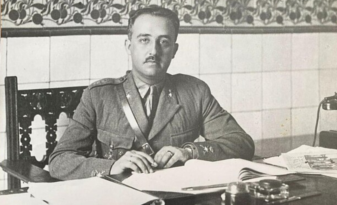 Franco, director de l’Acadèmia General Militar de Saragossa, 1927-1931. (Wikimedia Commons)