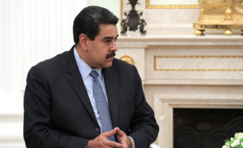 El president veneçolà, Nicolás Maduro, durant una reunió amb el president rus, Vladímir Putin. (Wikimedia Commons)