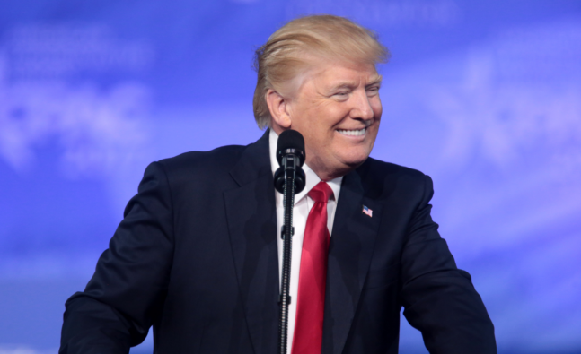 Donald Trump a la Conferència d’Acció Política Conservadora (Wikimedia Commons)