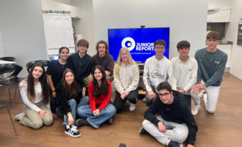 Els membres representants del Consell Assessor Jove (CAJ) del Síndic de Greuges/Junior Report