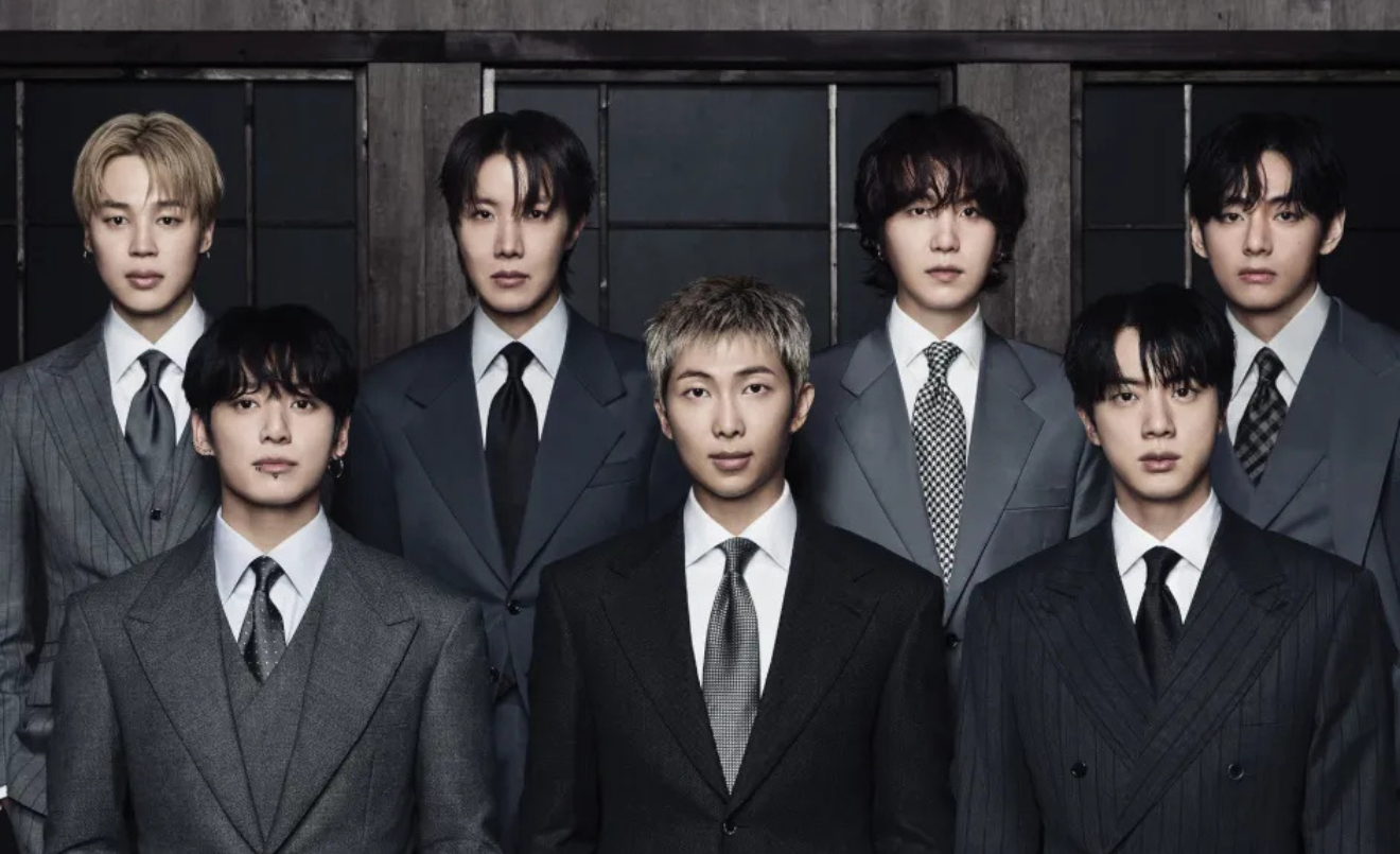 El grup BTS a la portada de ‘ARIRANG’, el seu nou àlbum d'estudi