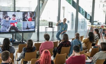 Un dels actes de Sant Jordi celebrats a LCI Barcelona